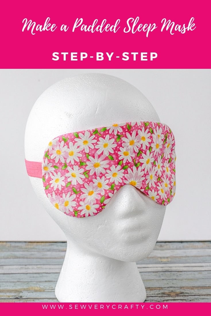 How to make a padded sleep mask