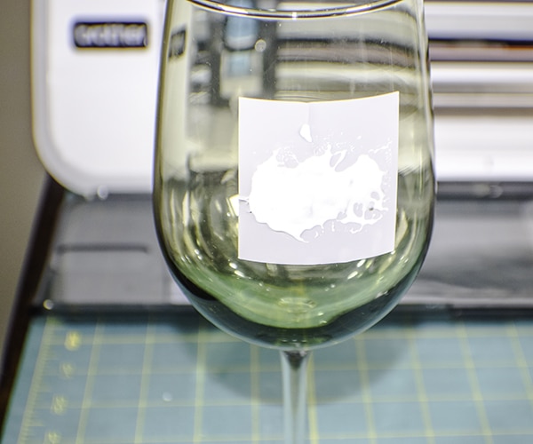 How to make diy vinyl etched glass