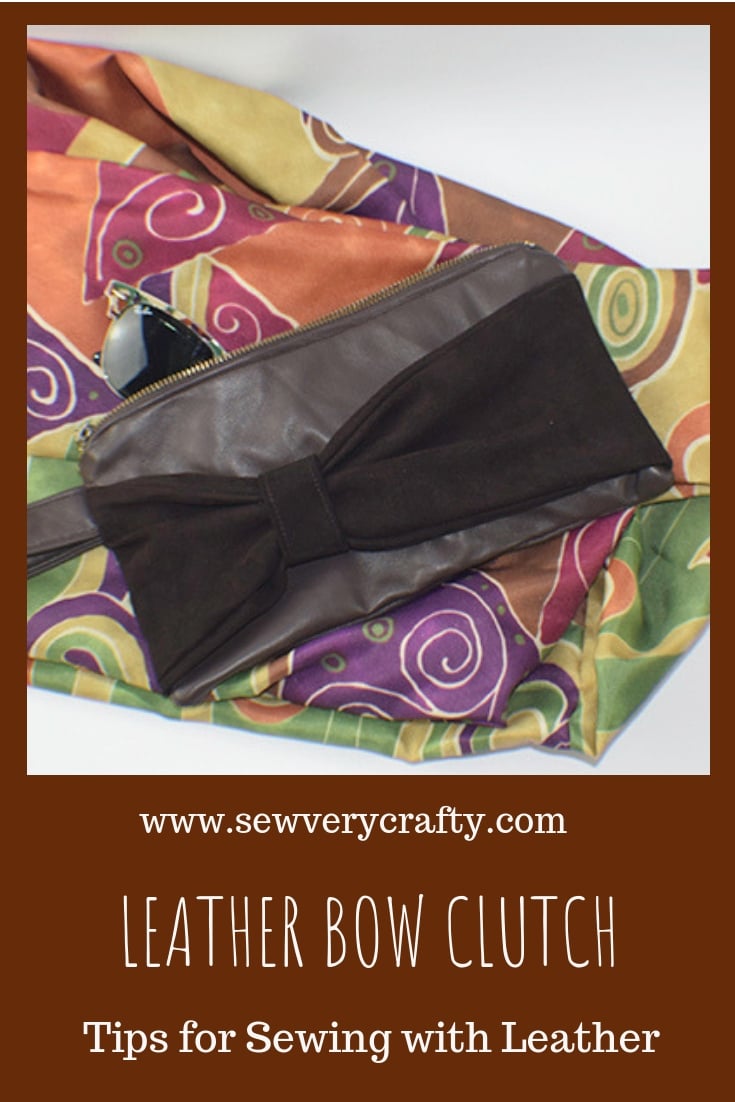 Making a Simple Leather Clutch 