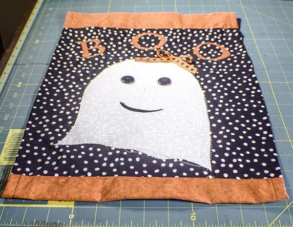 How to make a Halloween Garden Flag