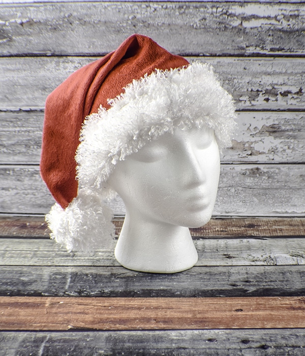 How to Make a DIY Santa Hat
