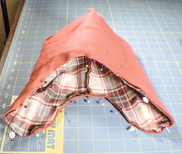 How to make a fleece flap hat