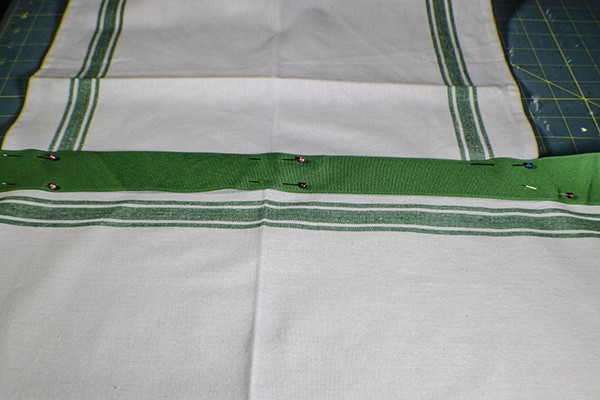 How to make a simple dishcloth apron