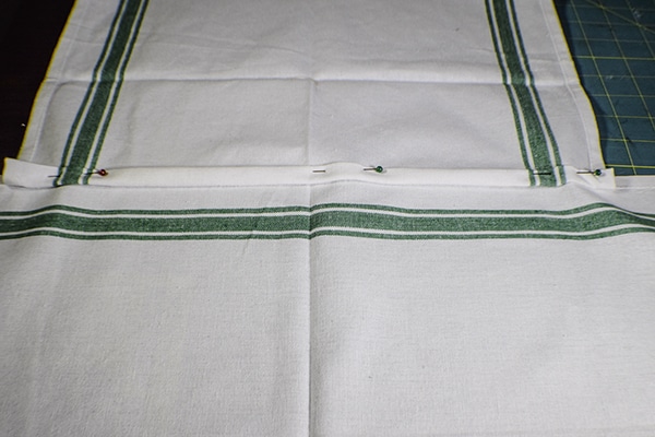 How to make a dishcloth apron