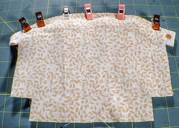 How to make a curve top makeup bag