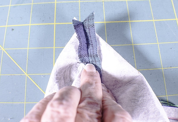 How to make a zippered wristlet purse