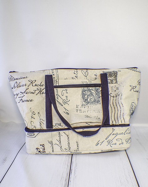 How to Make Large Travel Tote