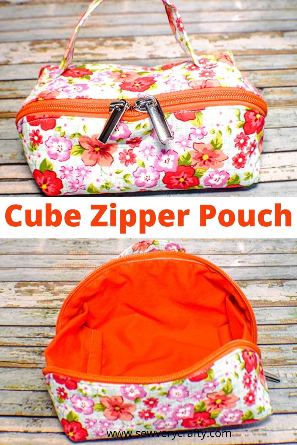 How to Make a Cube Zipper Pouch - Sew Very Crafty