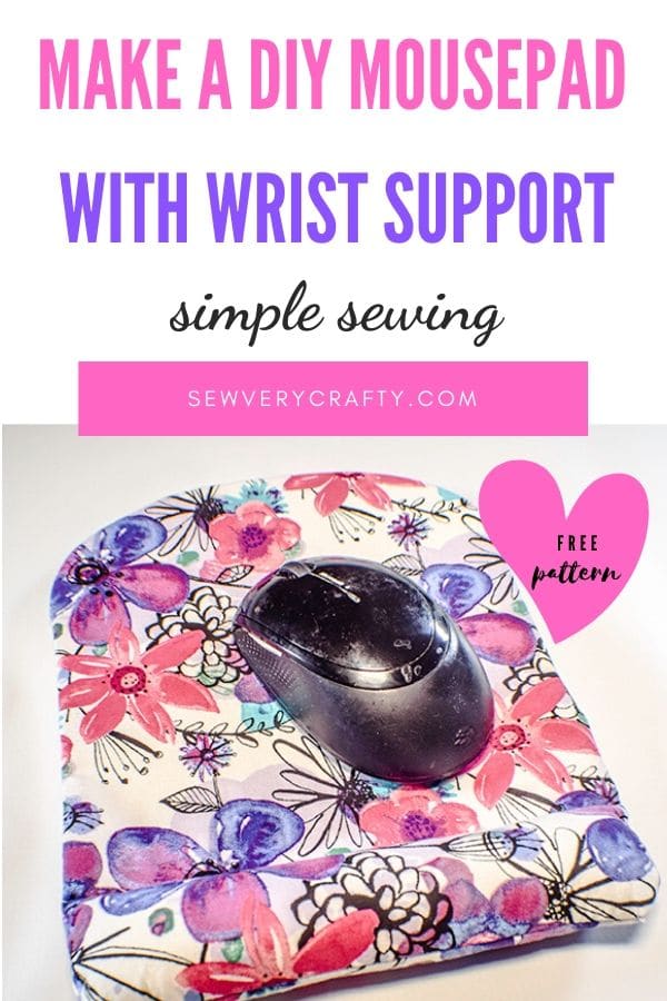 How to Make a Mousepad with wrist support. 