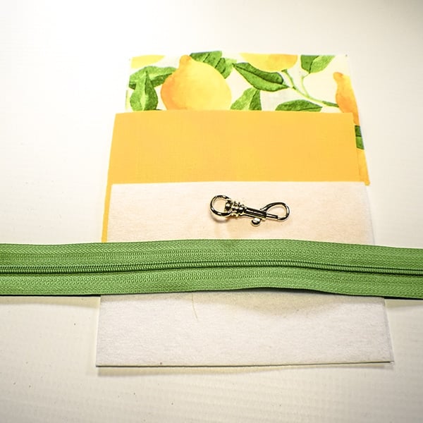 How to make a boxy key chain pouch