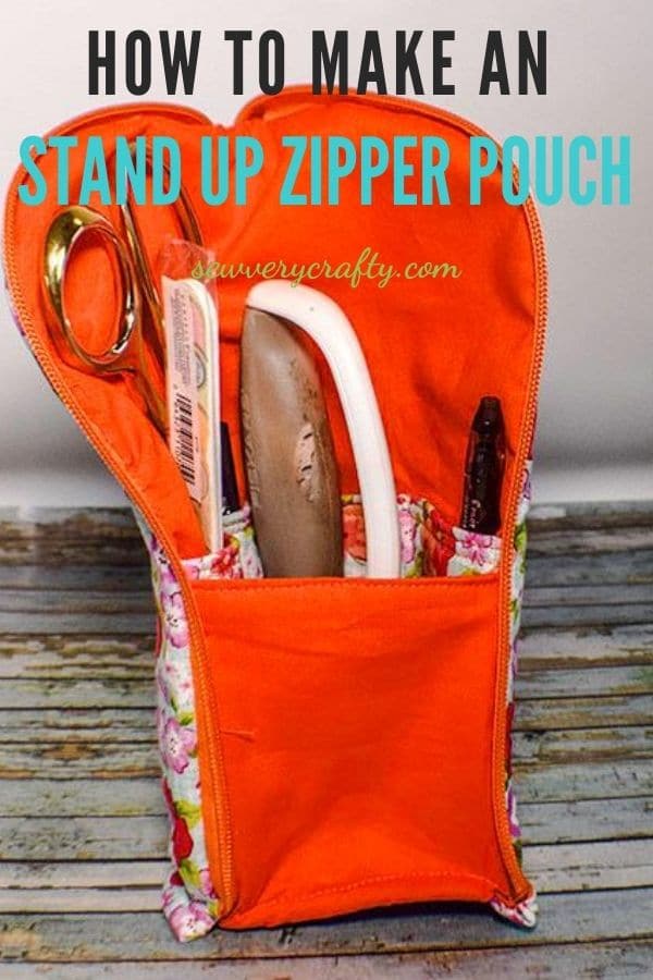 How to Make a Stand Up zipper pouch