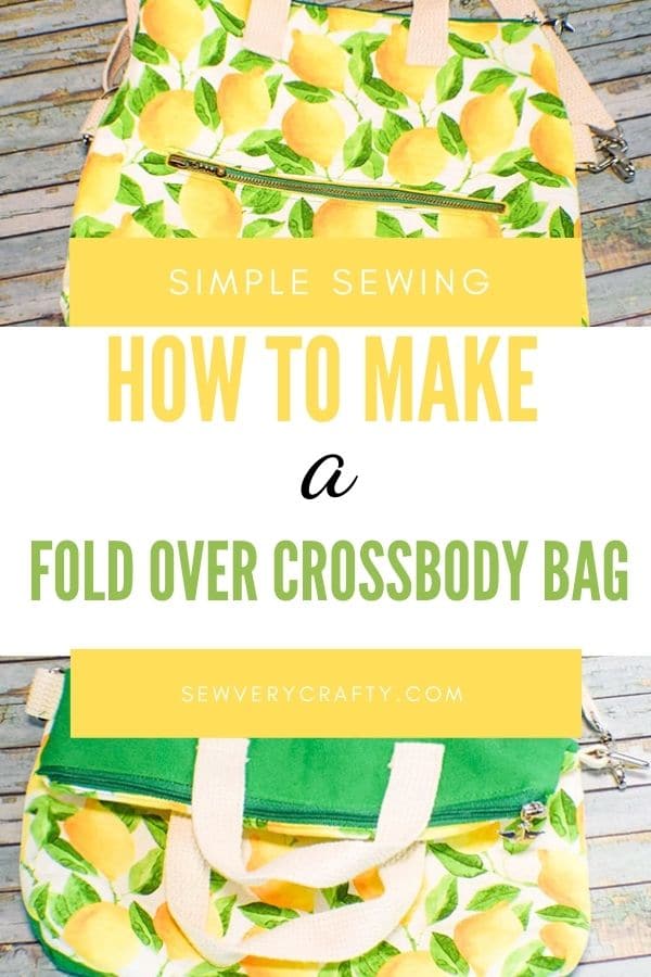 Learn to sew a cross body bag