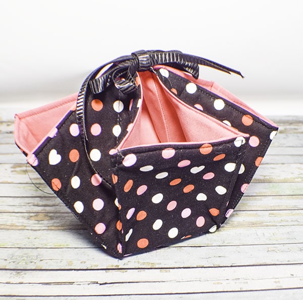 How to Make a Tie-Up Fabric Basket