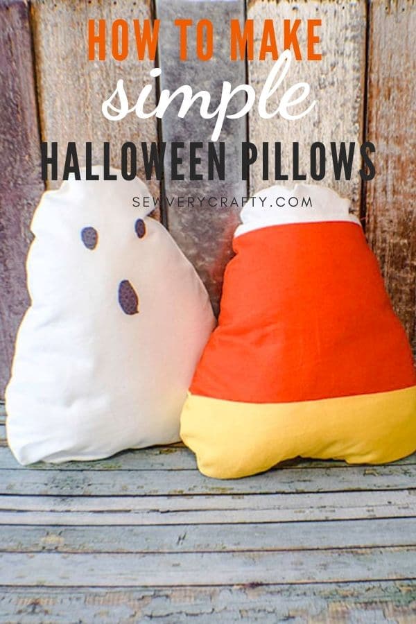 How to Make candy corn pillows