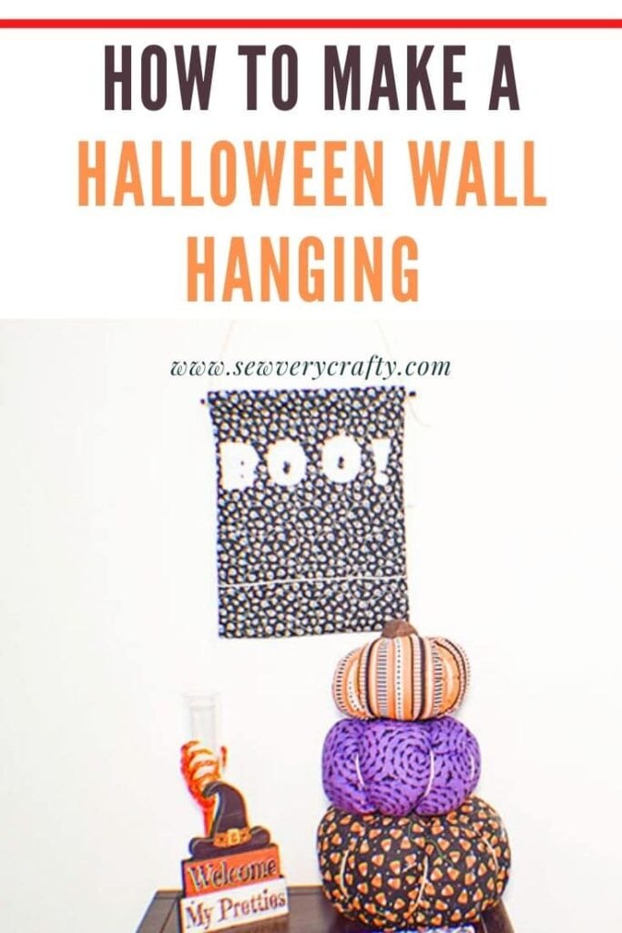 How to Make a Halloween Wall Hanging