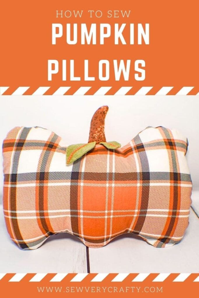 How to make a pumpkin pillow