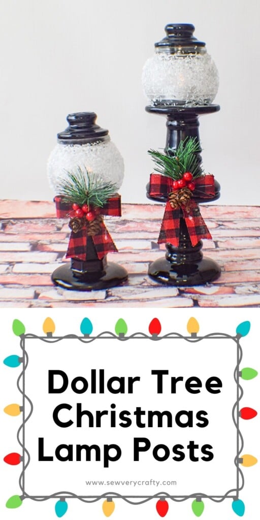 Dollar tree lamp post cheap