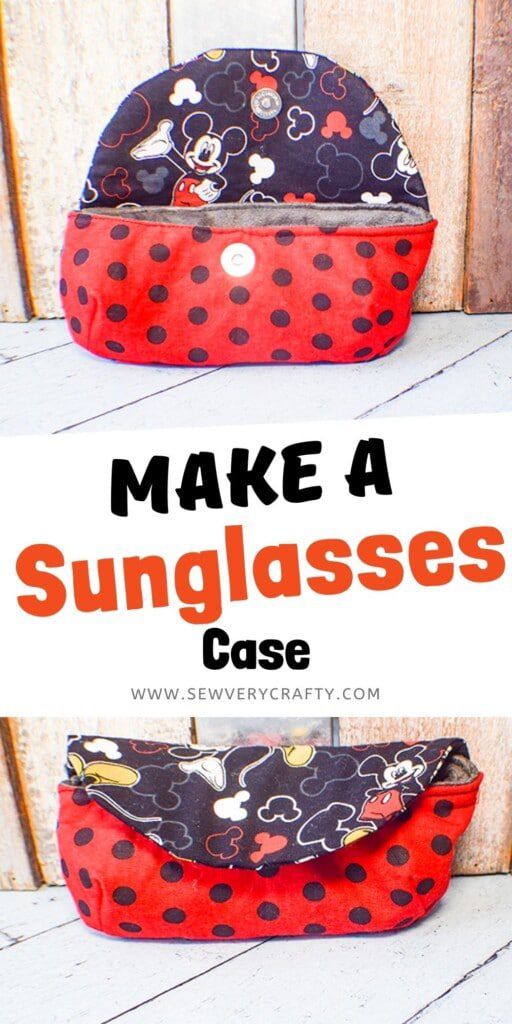 How to Make a Beginner sunglasses Case