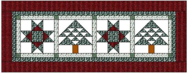 How to Make a Quilted Christmas Table Runner - Sew Very Crafty