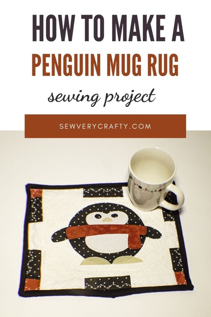 How to Make a Penguin Mug Rug