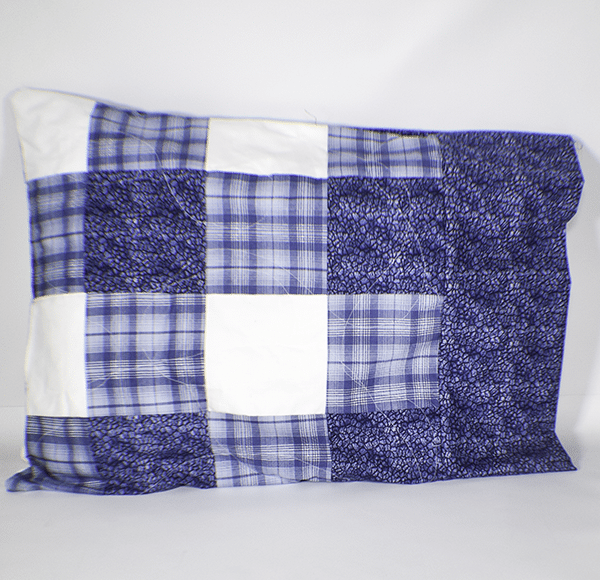 How to Make A Quilted Gingham Pillowcase 