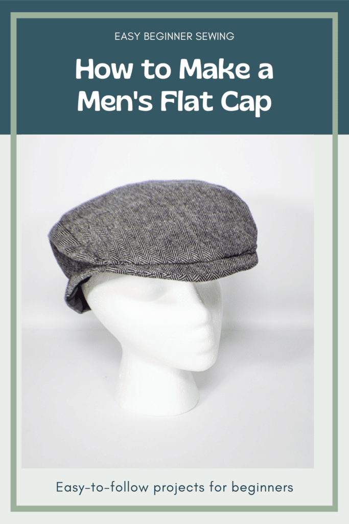 How to Make a Men s Flat Cap Sew Very Crafty