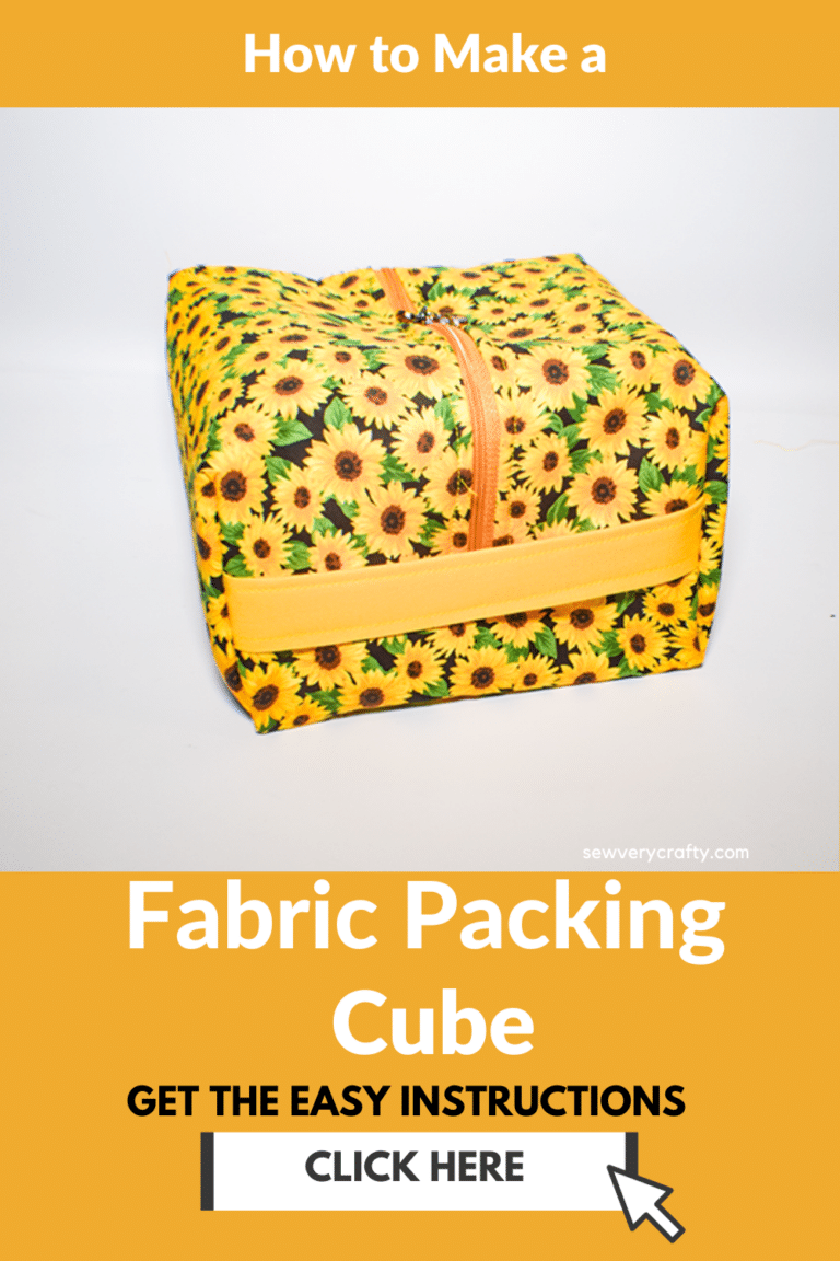 How to Make a Fabric Packing Cube - Sew Very Crafty