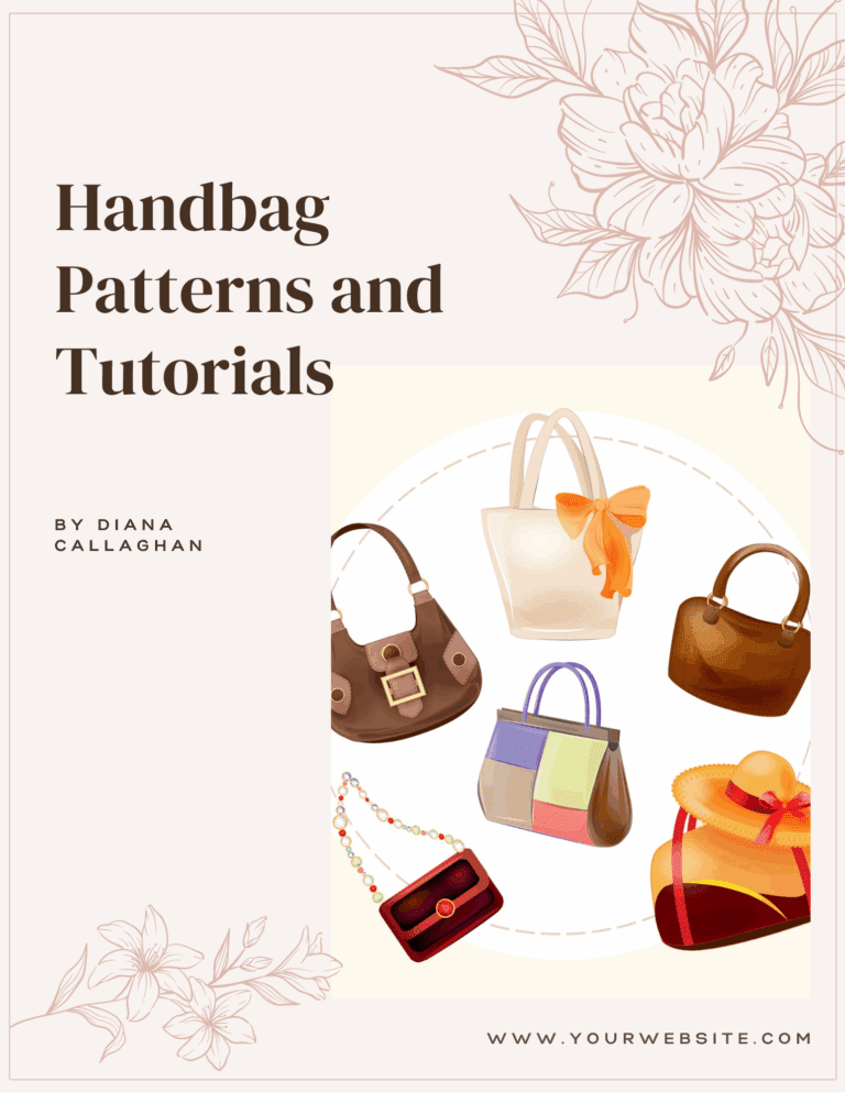 Handbag Patterns and Tutorials eBook - Sew Very Crafty