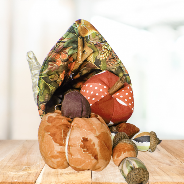 How to Make a Fabric Cornucopia