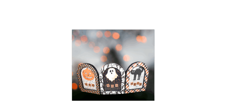 How to Make Dollar Tree Tri-Fold Halloween Decor