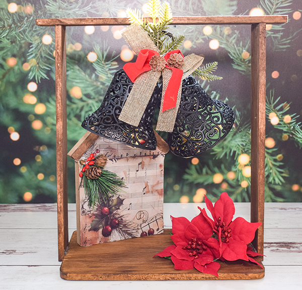 How to Make Dollar Tree Hanging Christmas Bells