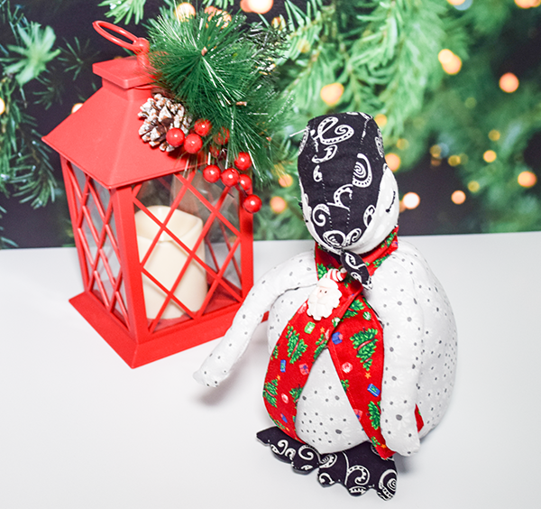 How to Sew Christmas Penguins