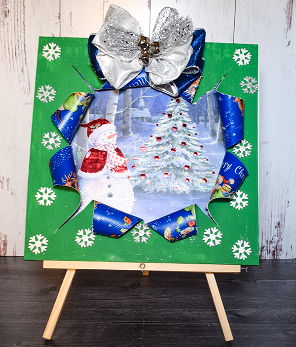 How to Make a Dollar Tree Busted Canvas