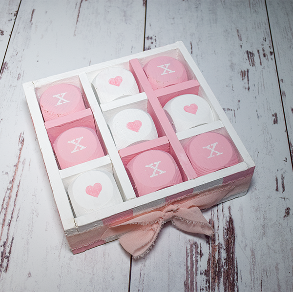 How to Make Dollar Tree Valentines tic Tac Toe