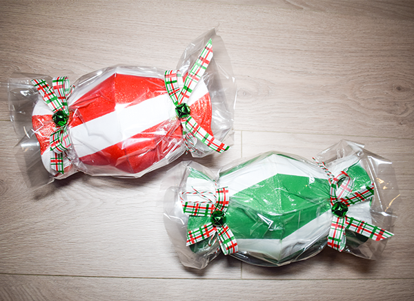 How to Make Dollar Tree Faux Christmas Candy