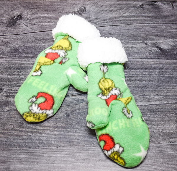 How to Make Fur Lined Fleece Mittens