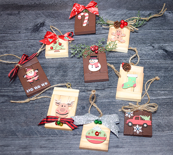 How to Make five Minute Christmas Ornaments