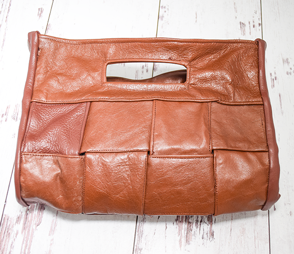 How to Make a Basket weave clutch