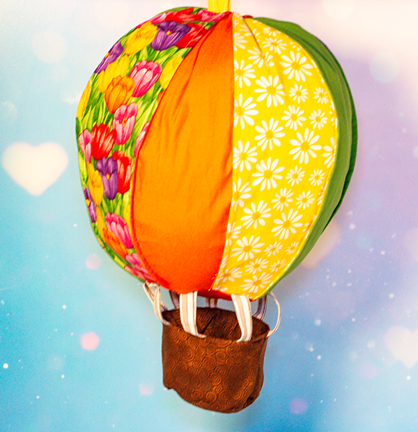 How to Sew a Hanging Fabric Hot Air Balloon