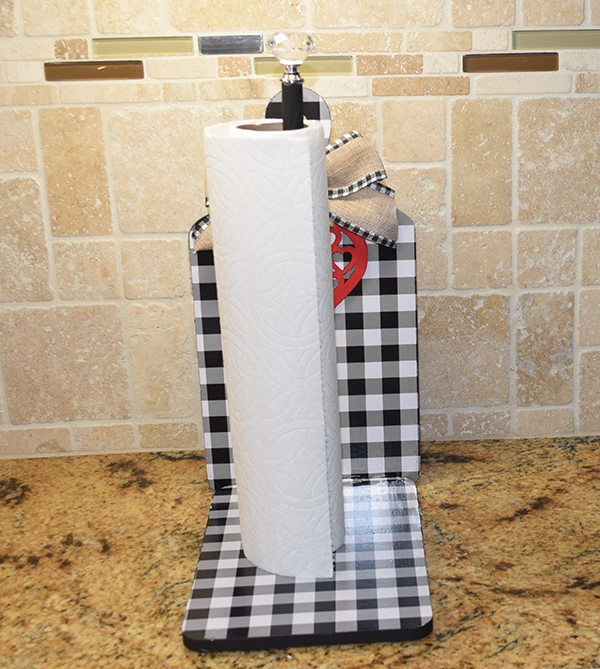 How to Make a Dollar Tree Paper towel Holder