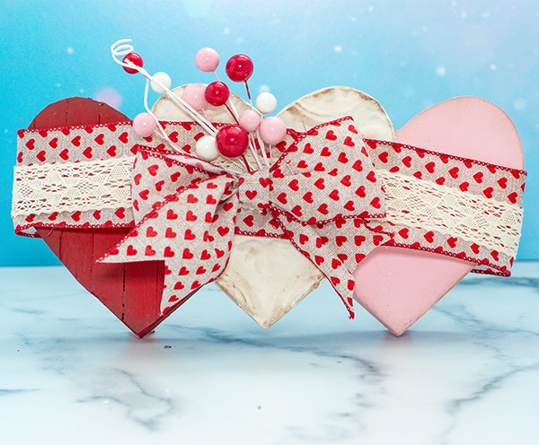 How to Make Dollar Tree Valentine’s Day Heart Decor