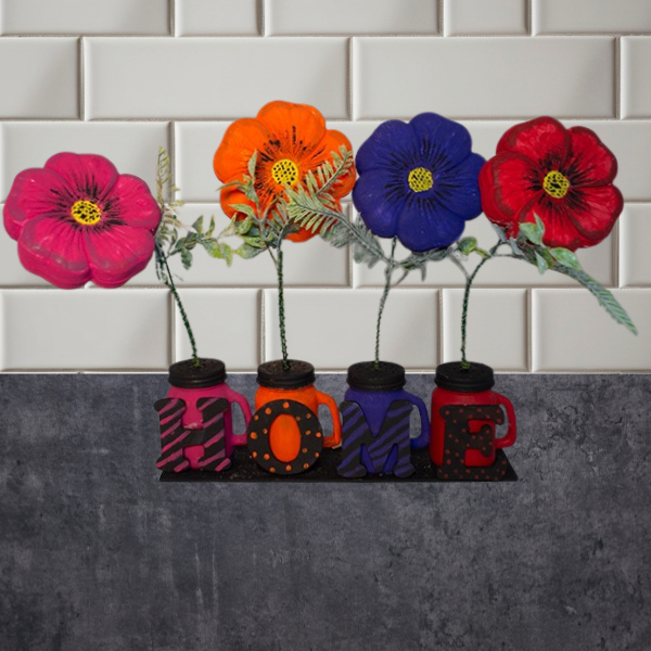 How to Make Dollar Tree Flower Home Decor