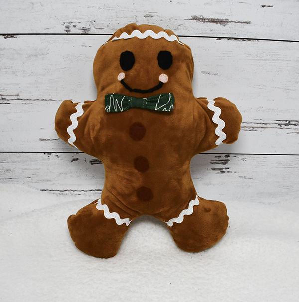 How to Make a Beginner Christmas Gingerbread Man Plushie