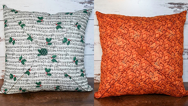 How to Make a Beginner Holiday Throw Pillow